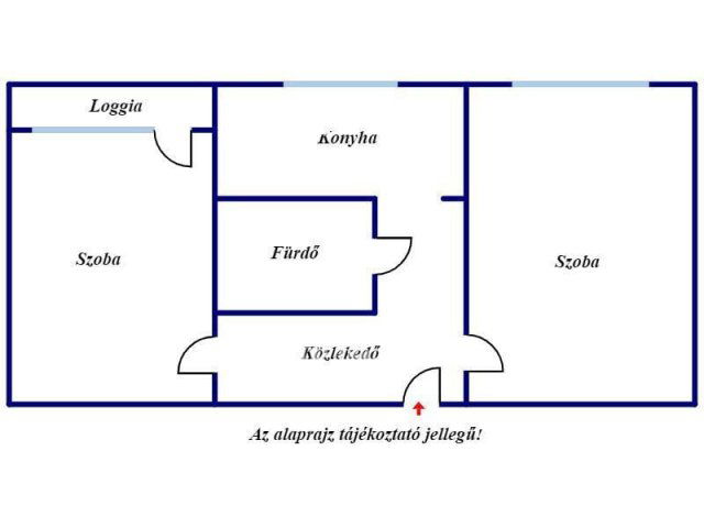 Kiadó panellakás, albérlet, Szegeden 200 E Ft / hó, 2 szobás