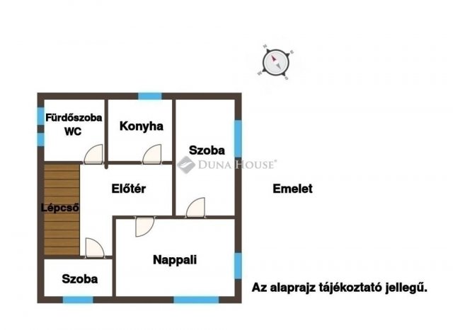 Eladó családi ház, Dabason 74.9 M Ft, 6 szobás