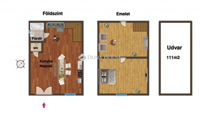 Eladó családi ház, Rácalmáson 33.9 M Ft, 3 szobás