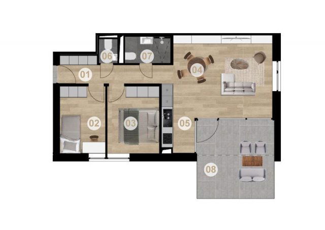 Eladó téglalakás, Aszófőn 90.3 M Ft, 2 szobás