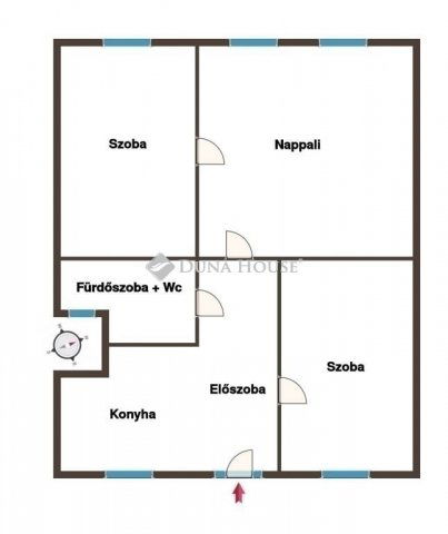 Eladó téglalakás, Budapesten, VI. kerületben 119 M Ft, 3 szobás