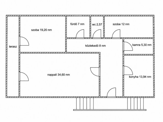 Eladó családi ház, Ecsegen 37.9 M Ft, 3 szobás
