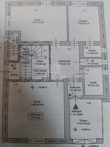 Eladó családi ház, Budapesten, IV. kerületben 222.6 M Ft