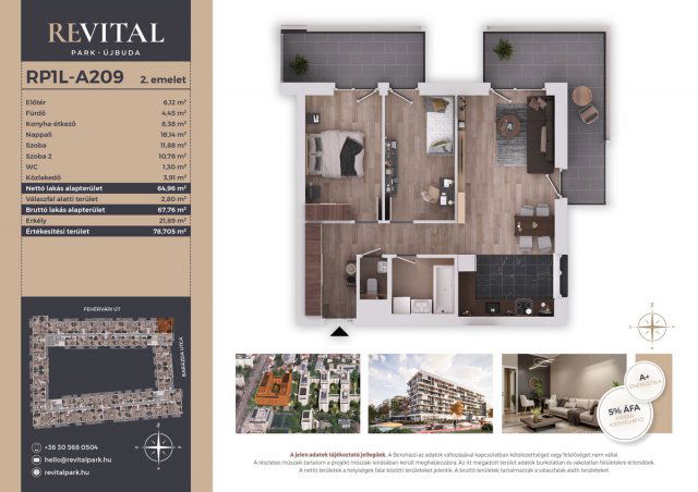 Eladó téglalakás, Budapesten, XI. kerületben, Fehérvári úton