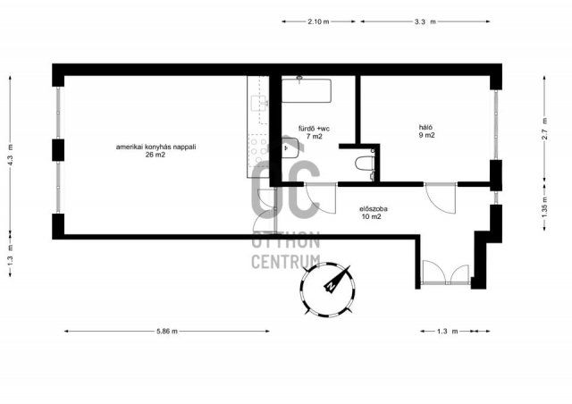 Eladó téglalakás, Budapesten, VI. kerületben, Szív utcában