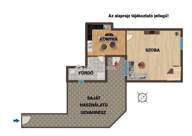 Eladó téglalakás, Budapesten, XV. kerületben 49.9 M Ft, 1 szobás