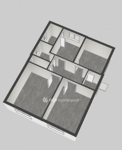 Eladó családi ház, Pápán 53.99 M Ft, 2+1 szobás