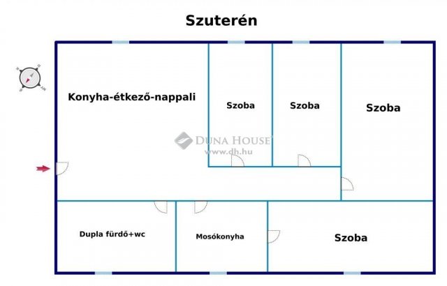 Kiadó téglalakás, albérlet, Kecskeméten 750 E Ft / hó