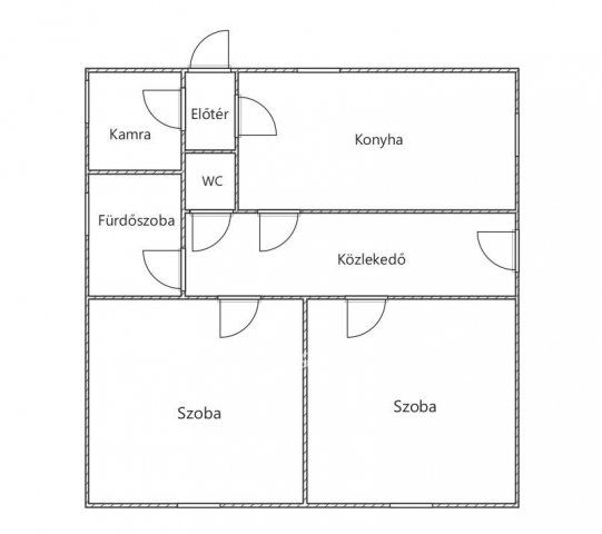 Eladó családi ház, Hódmezővásárhelyen 33.8 M Ft, 2 szobás