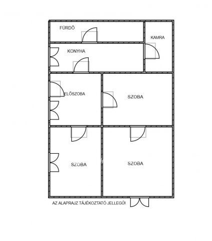 Eladó családi ház, Kiszomboron 28.5 M Ft, 3 szobás