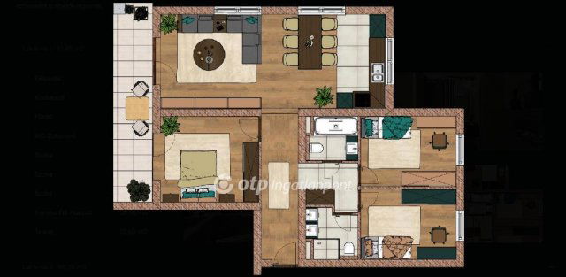 Eladó téglalakás, Balatonakarattyán 136.9 M Ft, 4 szobás