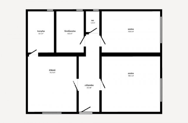 Eladó családi ház, Mezőcsáton 26.5 M Ft, 4 szobás
