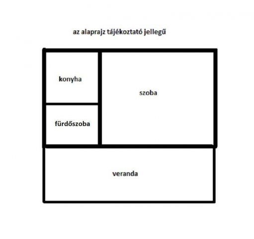 Eladó nyaraló, Pilisen 6.9 M Ft, 2 szobás / költözzbe.hu