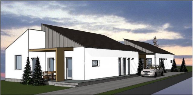 Eladó ikerház, Adonyban 79.9 M Ft, 4 szobás