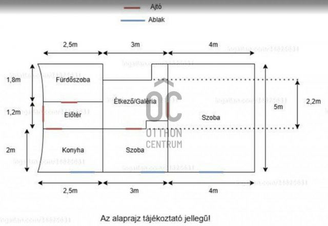 Eladó téglalakás, Budapesten, II. kerületben 74.9 M Ft, 2 szobás