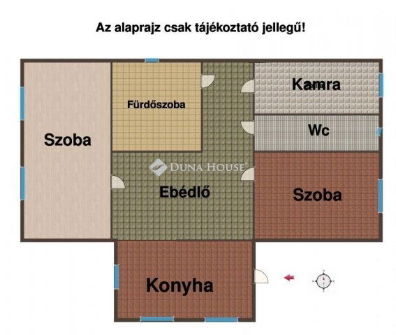 Eladó családi ház, Erdőkertesen 79.9 M Ft, 2 szobás