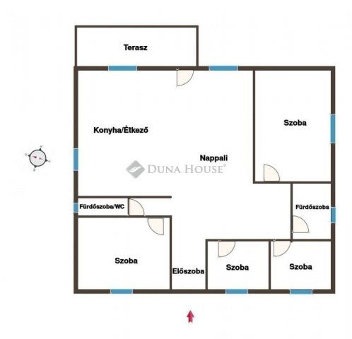 Eladó családi ház, Ongán 46.8 M Ft, 5 szobás