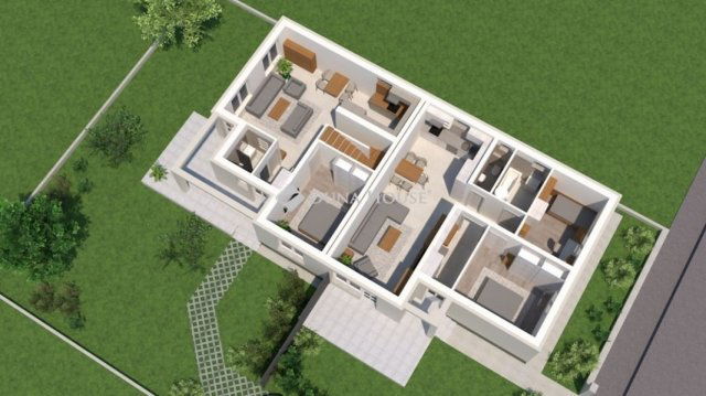 Eladó ikerház, Szigethalmon 90 M Ft, 4 szobás