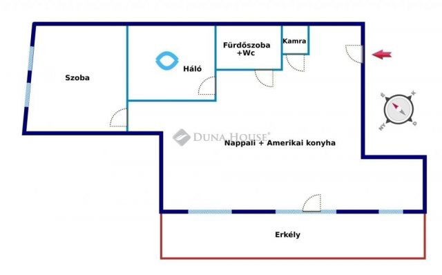 Eladó téglalakás, Budapesten, X. kerületben 89.5 M Ft, 2 szobás