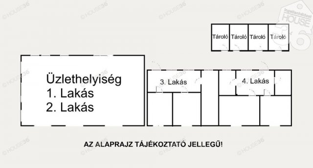 Eladó üzlethelyiség, Nagykőrösön 55 M Ft