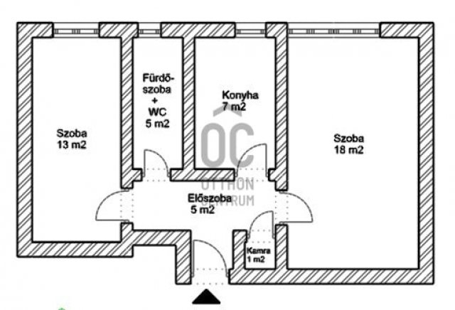 Eladó téglalakás, Debrecenben 46.9 M Ft, 2 szobás