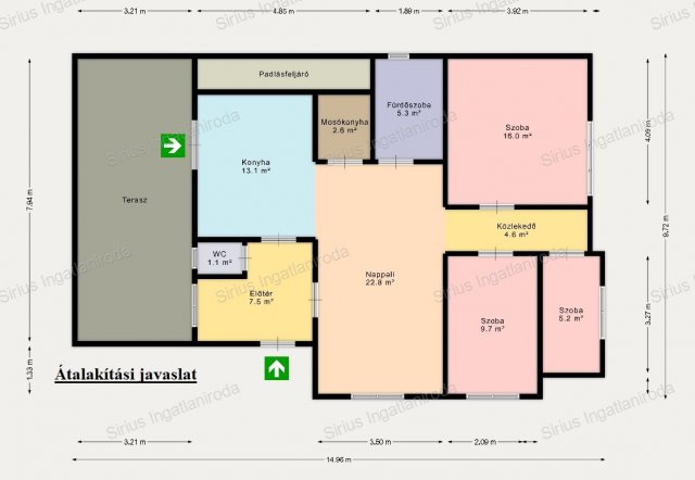 Eladó családi ház, Budapesten, XXIII. kerületben 77.9 M Ft