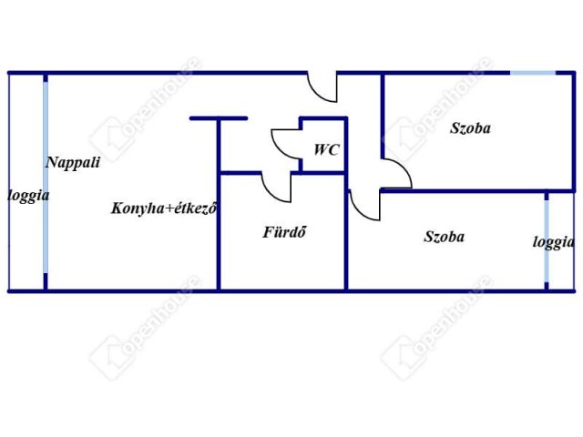 Kiadó téglalakás, albérlet, Debrecenben 270 E Ft / hó, 3 szobás