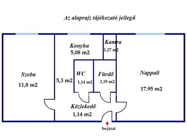 Eladó téglalakás, Szegeden 39.9 M Ft, 2 szobás