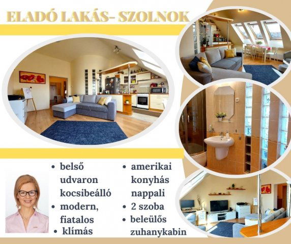 Eladó téglalakás, Szolnokon 41.99 M Ft, 1+2 szobás