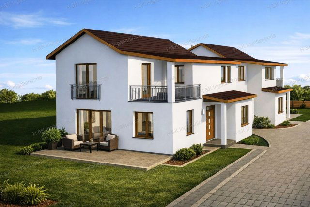 Eladó ikerház, Gödön 165.9 M Ft, 5 szobás