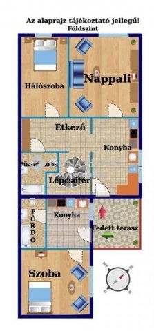 Eladó családi ház, Budapesten, XIX. kerületben 89 M Ft, 5 szobás