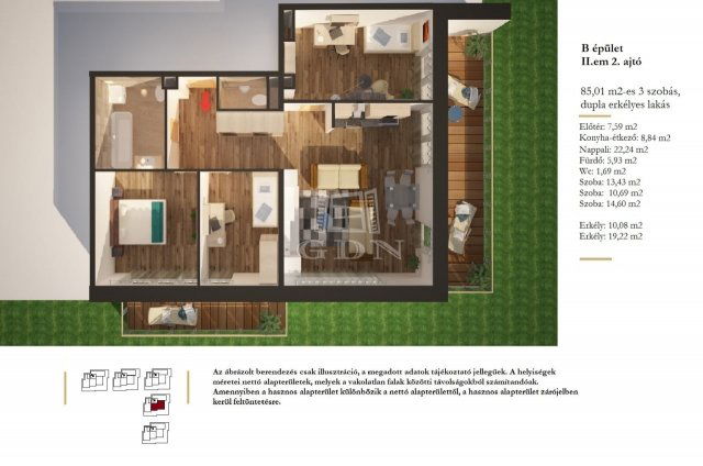 Eladó téglalakás, Szigetszentmiklóson 84.9 M Ft, 4 szobás