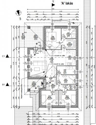 Eladó ikerház, Kiskunlacházán 87.9 M Ft, 3 szobás