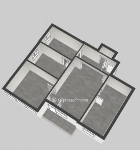 Eladó téglalakás, Pápán 49.9 M Ft, 3 szobás