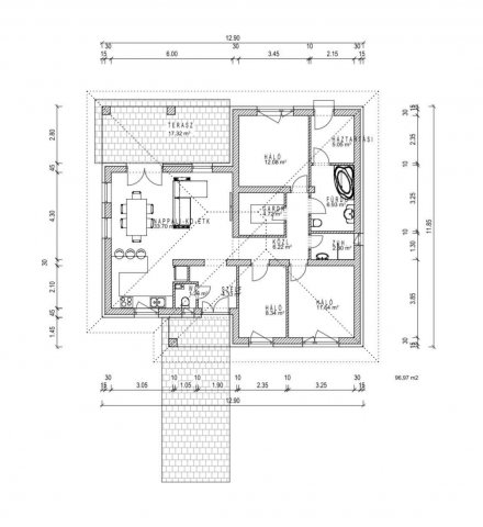 Eladó családi ház, Nyíregyházán 79.9 M Ft, 3 szobás