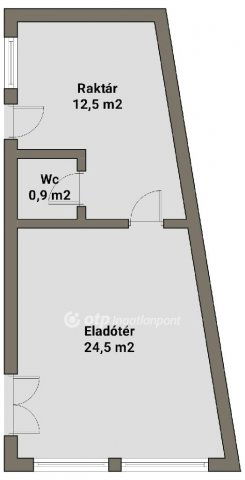 Eladó üzlethelyiség, Kisvárdán 21.2 M Ft / költözzbe.hu
