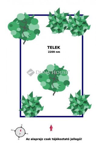 Eladó telek, Tinnyén 31 M Ft / költözzbe.hu