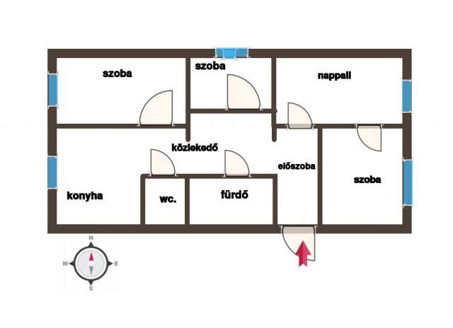 Eladó panellakás, Budapesten, XI. kerületben 94.9 M Ft, 4 szobás