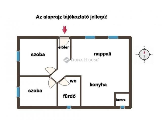 Eladó ikerház, Dunavarsányban 71.9 M Ft, 3 szobás