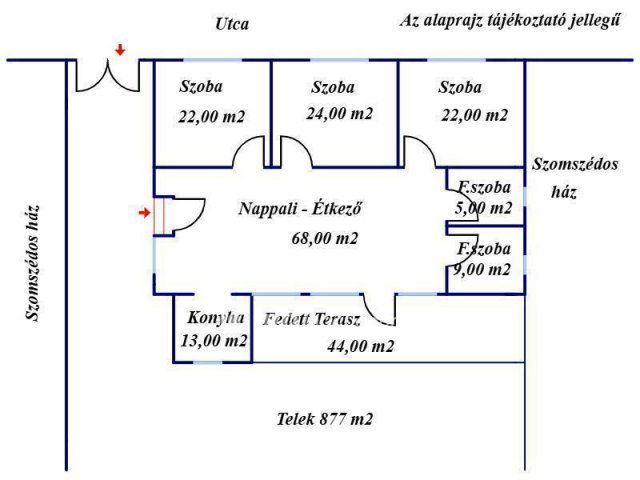 Eladó családi ház, Békéscsabán 79.9 M Ft, 3 szobás