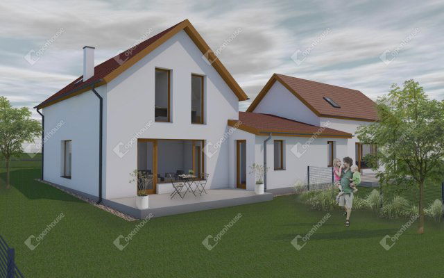 Eladó ikerház, Nagypálin 90 M Ft, 5 szobás