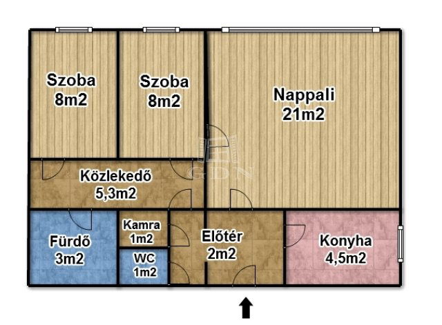 Eladó panellakás, Budapesten, IV. kerületben 63.9 M Ft