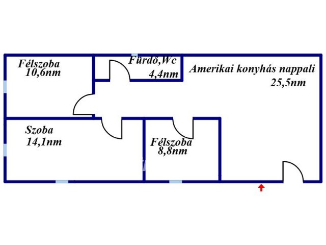 Eladó családi ház, Újszászon 47.9 M Ft, 2+3 szobás