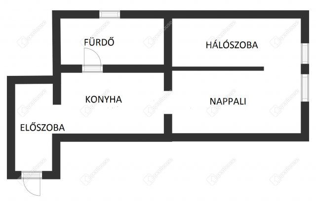 Eladó családi ház, Debrecenben 32.9 M Ft, 2 szobás