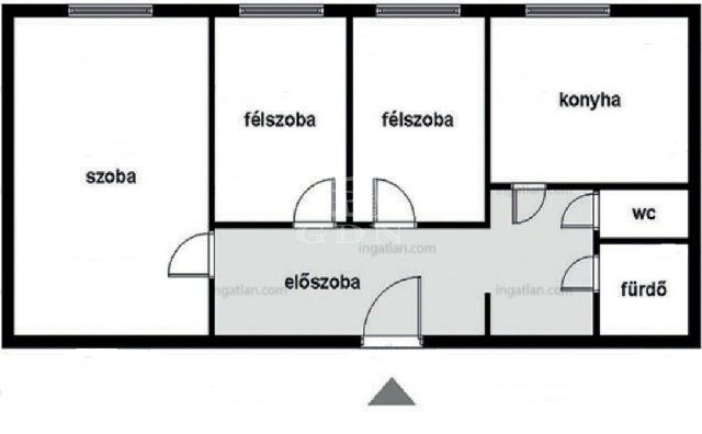 Eladó panellakás, Budapesten, XI. kerületben 68 M Ft, 1+2 szobás