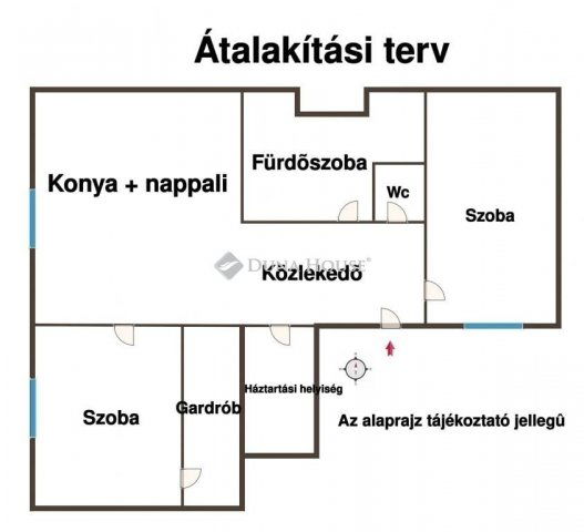 Eladó téglalakás, Budapesten, VIII. kerületben 76 M Ft, 3 szobás
