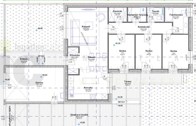 Eladó ikerház, Mórahalmon 92 M Ft, 4 szobás