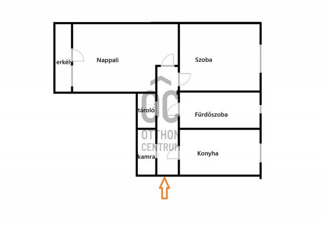 Eladó téglalakás, Debrecenben 64 M Ft, 2 szobás