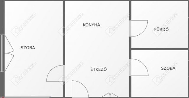 Eladó családi ház, Debrecenben 58.9 M Ft, 2 szobás