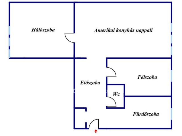 Eladó téglalakás, Miskolcon 45 M Ft, 2+1 szobás